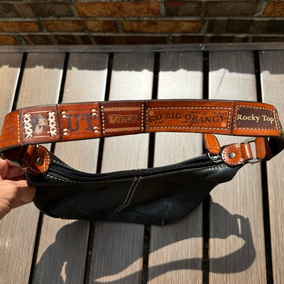 Fossil Leather Shoulder Bag UT University of Tennessee - Picture 1 of 3